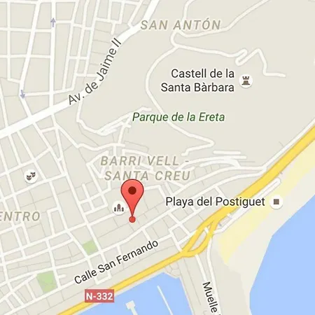 Beautiful Loft With Big Terrace In Old Town Alicante